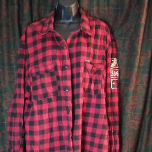 Parish National Flannel Shirt Jacket size 4XL
